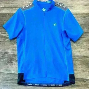 Pearl Izumi Blue Half Zip Womens Tshirt